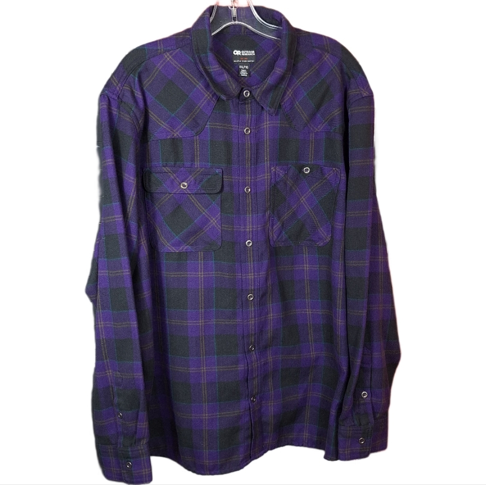 Outdoor Research Feedback flannel shirt mens size XXL